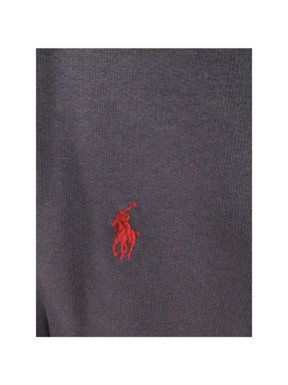 Polo Ralph Lauren Sweatshirt 2XB Big Navy Hoodie Full Zip Red Pony
